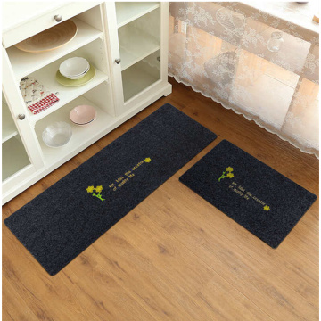 New design strong absorbert polyester embroidered carpet