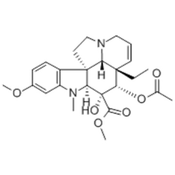 Aspidospermidine-3-carboxylicacid, 4-(acetyloxy)-6,7-didehydro-3-hydroxy-16-methoxy-1-methyl-, methyl ester,( 57187576,2b,3b,4b,5a,12R,19a)- (9CI) CAS 2182-14-1