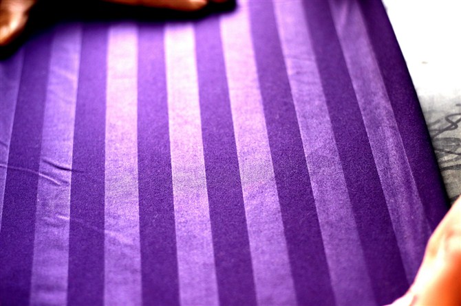 purple african print fabric