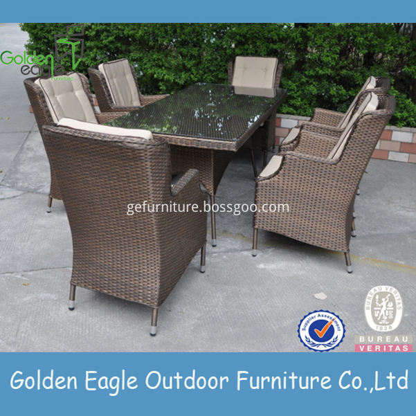 wicker Aluminum tube outdoor furniture