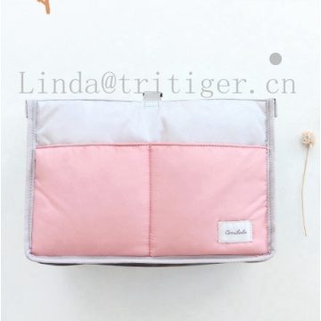 Travel cosmetic organizer/baby mother storage bag in bag