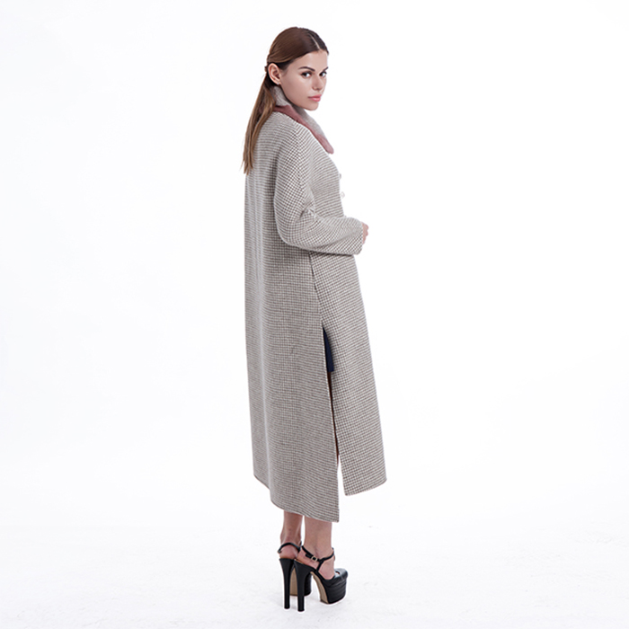 Casual cashmere overcoat 