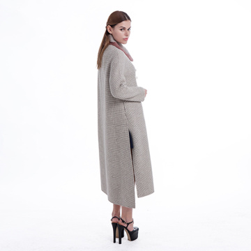 New styles simple cashmere overcoat