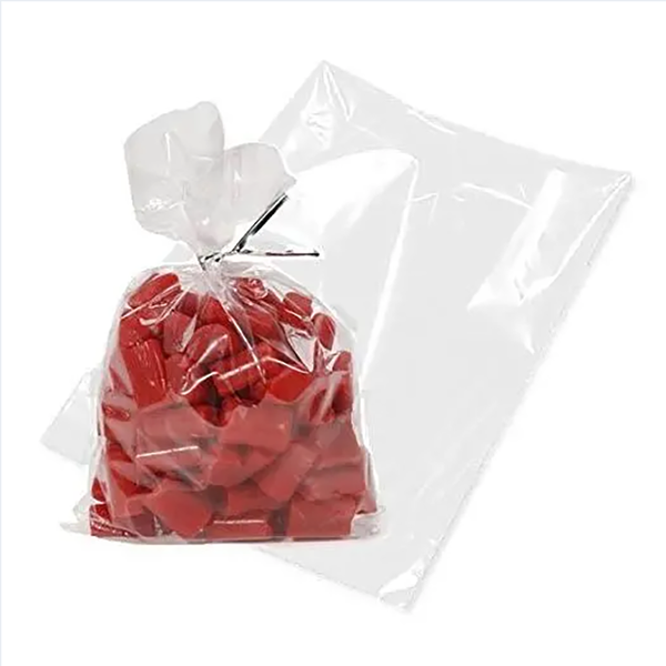 Transparent Heavy Duty Poly Food Storage Plastic Bags
