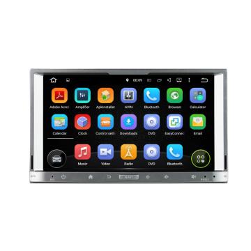 Touch silver universal car dvd player