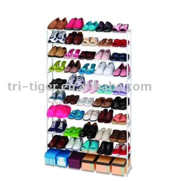 50-Pair Stacking Shoe Cabinet With Max Storage