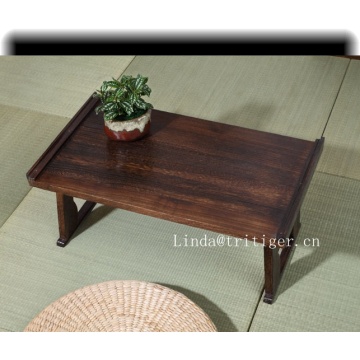 Factory direct cheap japanese folding tea table wood classic disdressed coffee table
