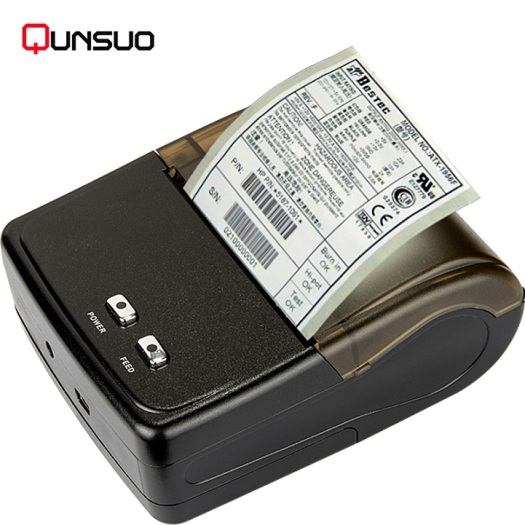 3inch Bluetooth thermal printer 80mm black and white