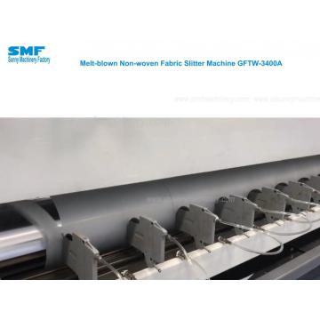 Fask mask nonwoven material slitter rewinder