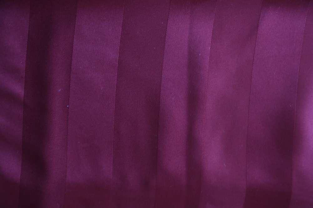 100% Polyester Bed Sheet 3cm Stripe Woven Fabrics