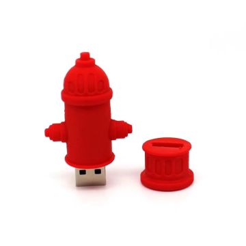New Style fire hydrant pvc usb flash drive