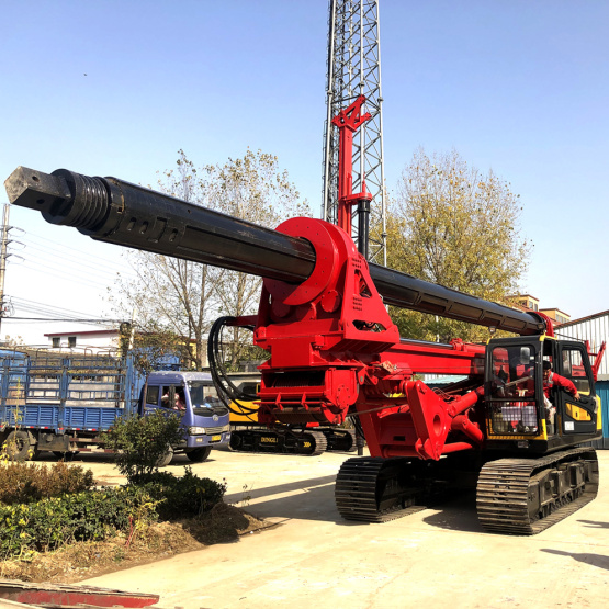 Remote-controlled wireles rotary drilling rig produced