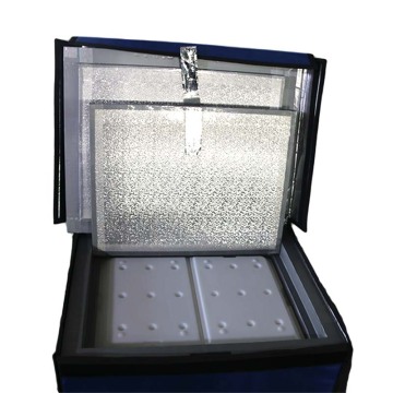 vacuum insulated panel portable cooler blood transport box