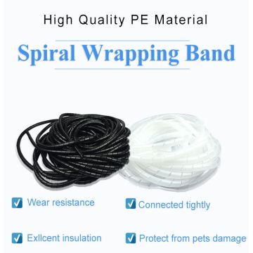 Cable Used Electric PE Spiral Wrapping Tubes