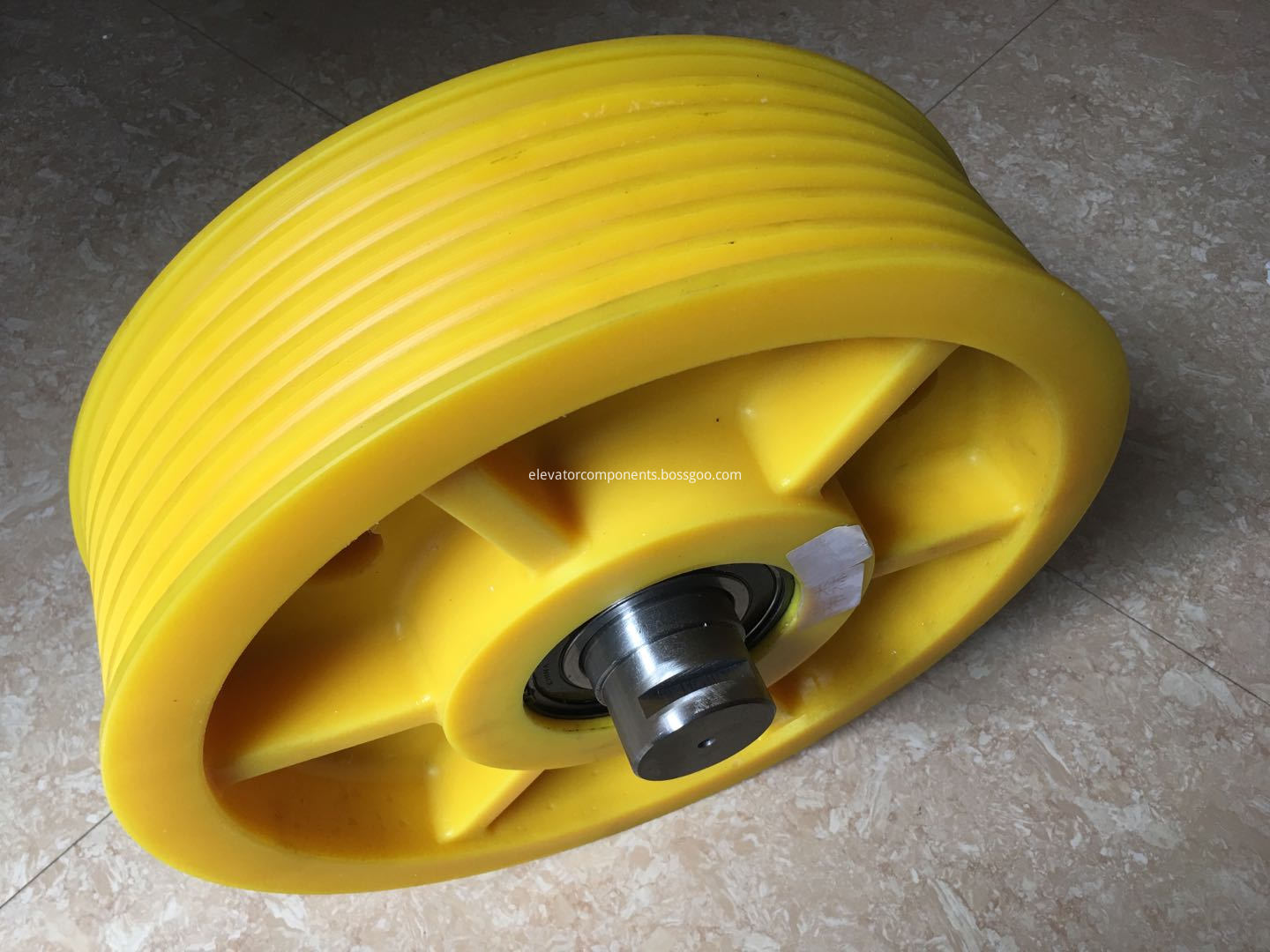 Car Top Suspension Pulley for ThyssenKrupp Elevators 400*7*8