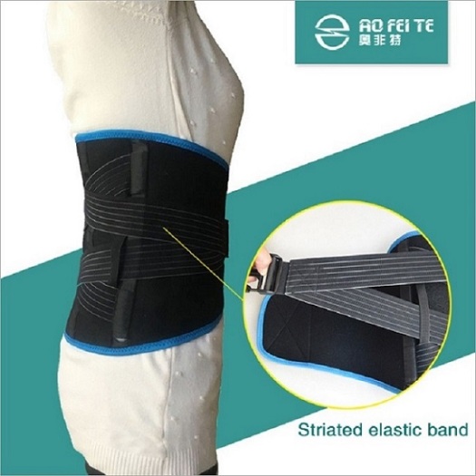 Adjustable removable pad waist support unisex sportswear