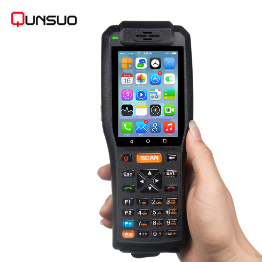Handheld Android Bus ticketing POS with printer