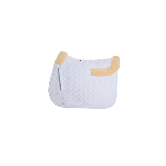 Sheepskin jumping dressage saddle pad