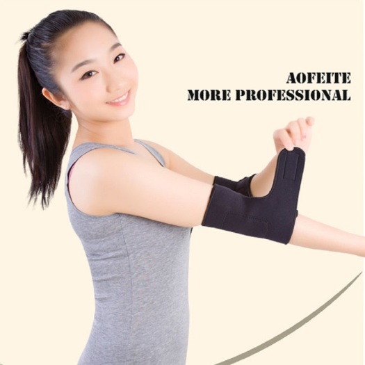 Tennis elbow brace compression support sleeve strap