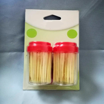 A Grade Bamboo Toothpick Bottle Set
