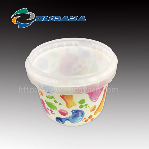 PP IML Yogurt Cup IML containerin mould labelling