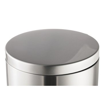 Stainless Steel Pedal Wastebin with PP Bucket and Bottom