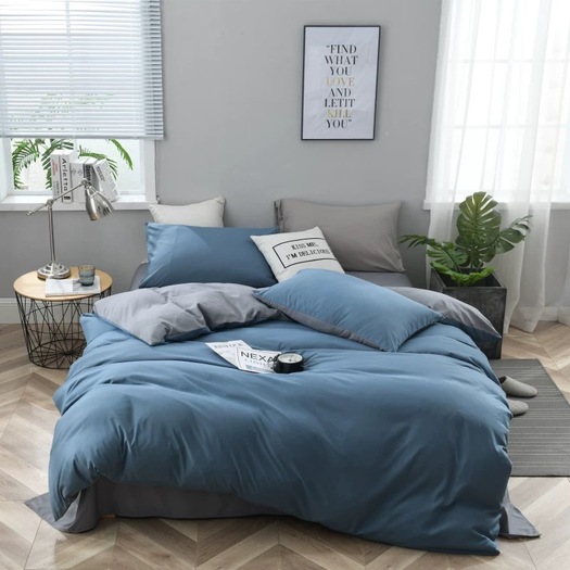 Softness Solid Color Bed Sheet Flat Sheet