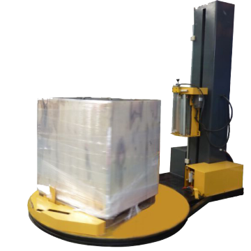 pallet stretch wrapping machine with 250% pre-stretch