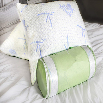 Shredded Memory Foam Bed Pillow With Bamboo Covers