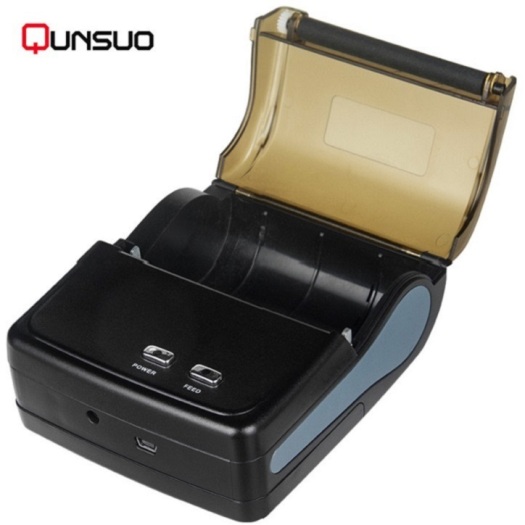 Portable thermal printer bluetooth 3inch works with iphone