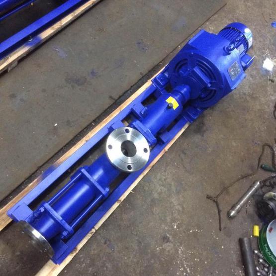 single screw pump with speed control motor