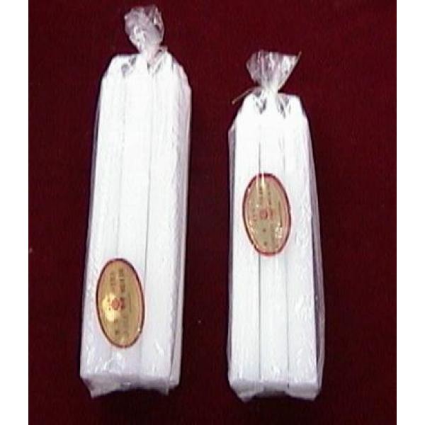20CM LENGTH LONG CANDLES WHITE HOUSE HOLD