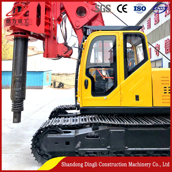 Dingli manufactures diesel water well rotary drilling rig