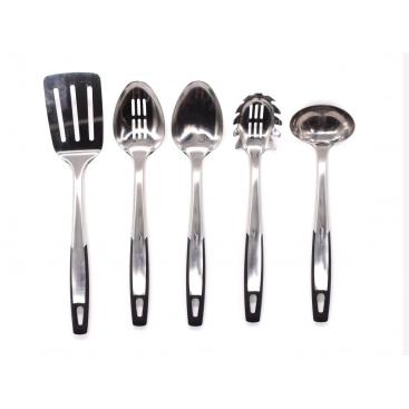 Steel Kitchen Utensil Set 5pcs Cooking Utensils