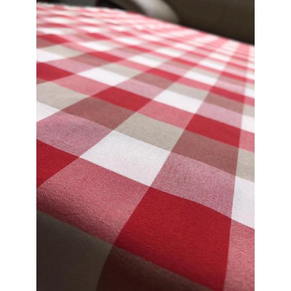 red check popular yarn dyed fabric