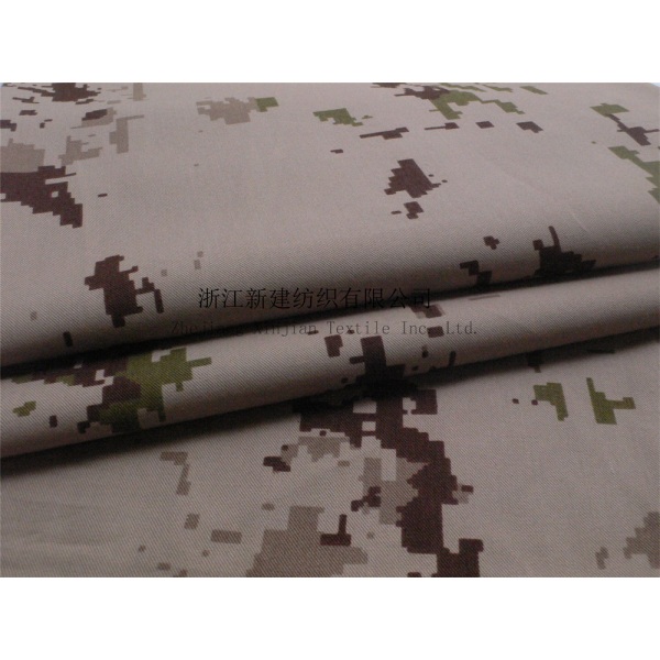 Multi Component Flame Retardant Aramid Camouflage Fabric
