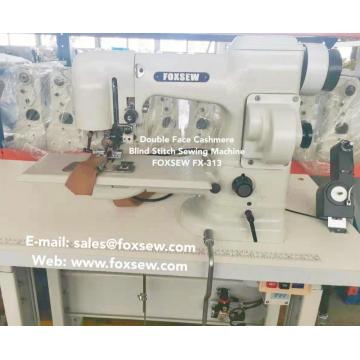 Double Side Cashmere Overcoat Blind Stitch Sewing Machine