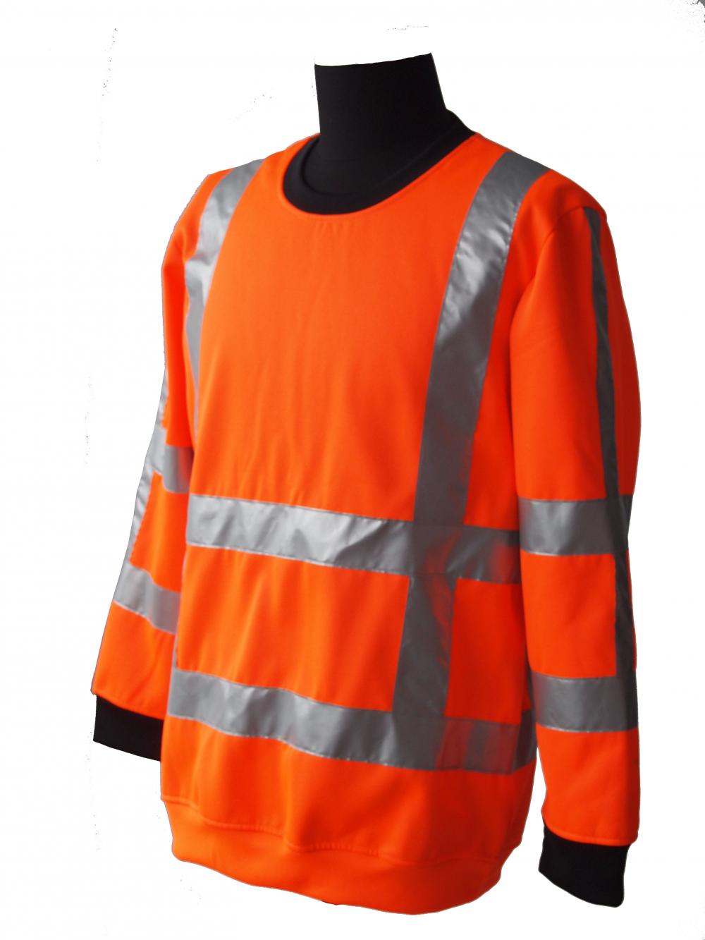 reflective safety work shirt