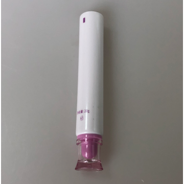 PE round tube with clear cap