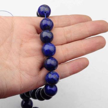 14MM Loose natural Gemstone Lapis Lazuli Round Beads for Making jewelry