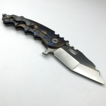 High Quality Titanium Combat Knife for Hunting