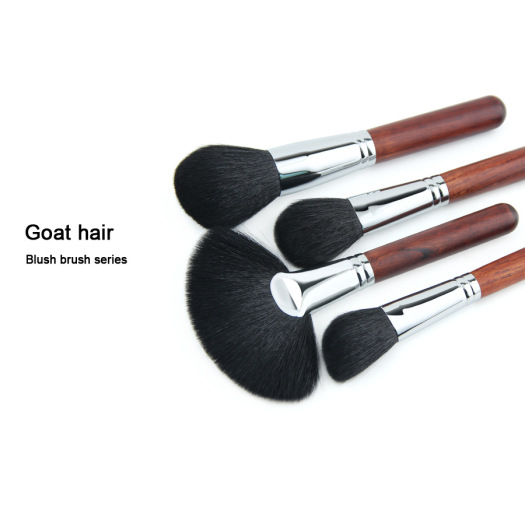 2020Goat Hair Makeup Cosmetics private label brushes bag