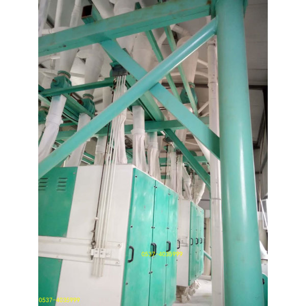 100 tons floor type wheat flour processing machinery