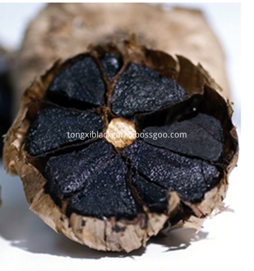 whole black garlic