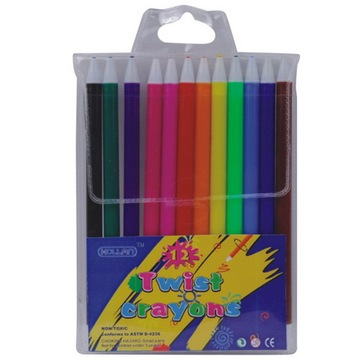 6/8/10/12 Colors Twist Crayon