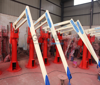 2Ton Pillar Mounted Slewing Jib Crane