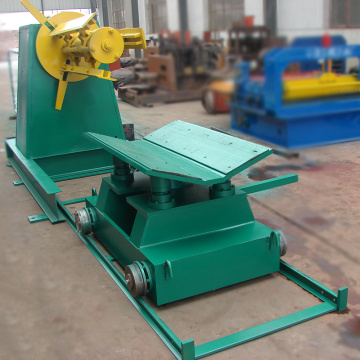 Low price 5 ton hydraulic automatic sheet decoiler machine