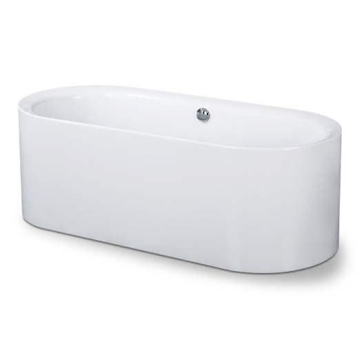 Oval Acrylic Soaking Freestanding Bathtub