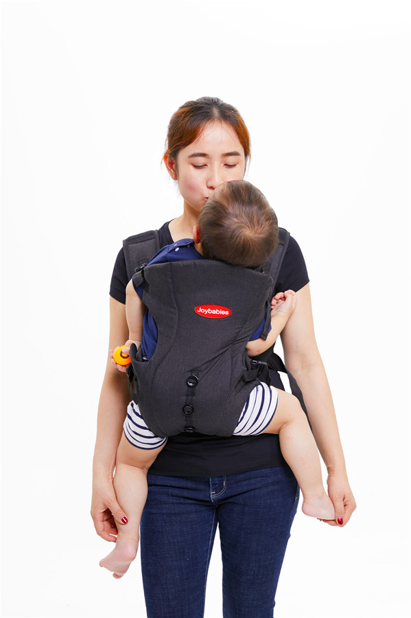 Truly Hands-Free Hooded Baby Carrier