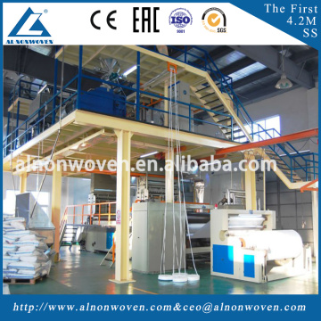 New design 3.2m SS non woven fabric making machine with best quality